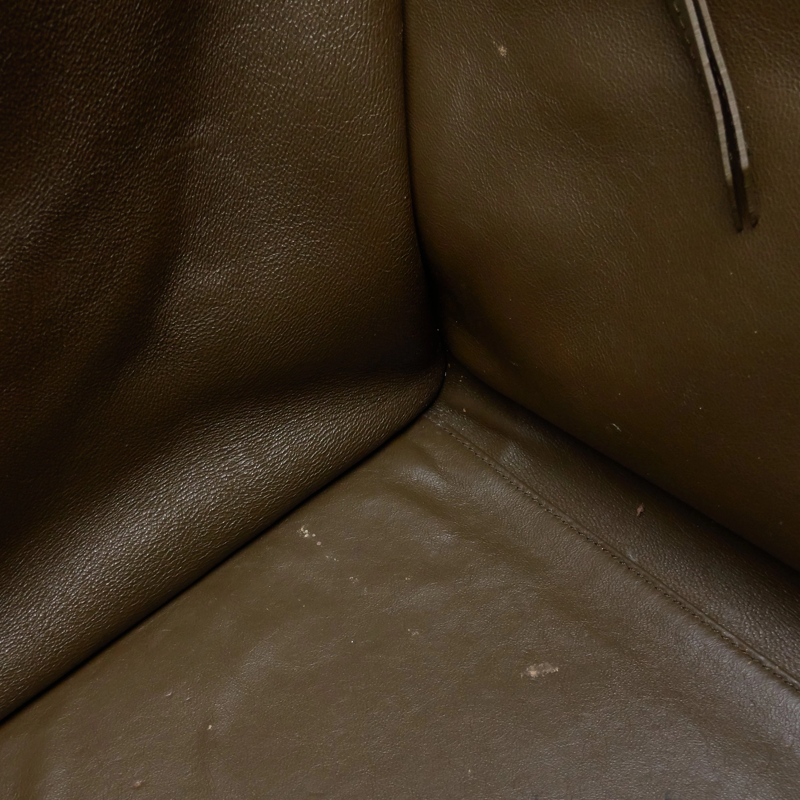 Phantom Medium Khaki Suede Tote Bag
