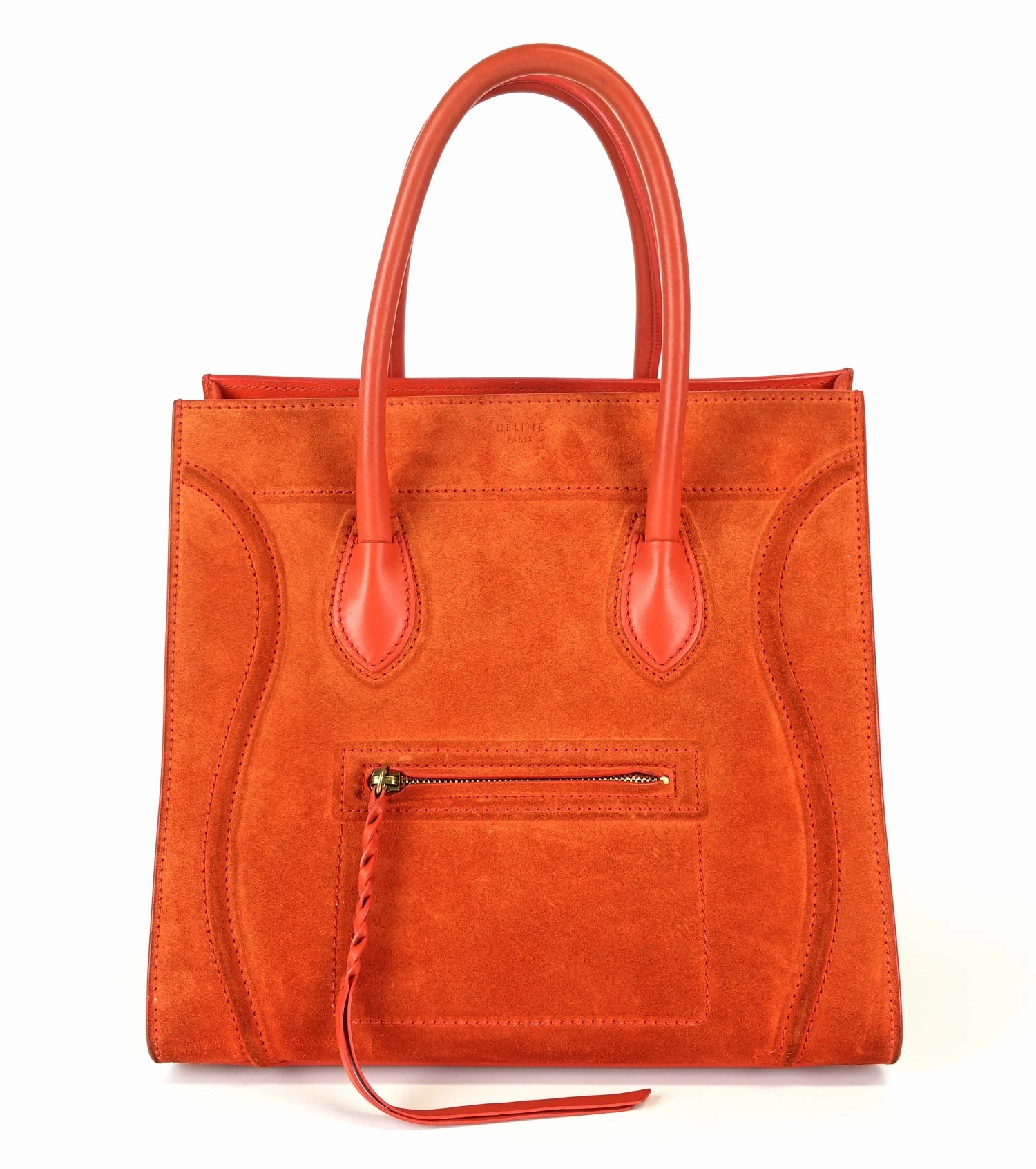 Phantom Medium Suede Bag