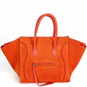 Phantom Medium Suede Bag