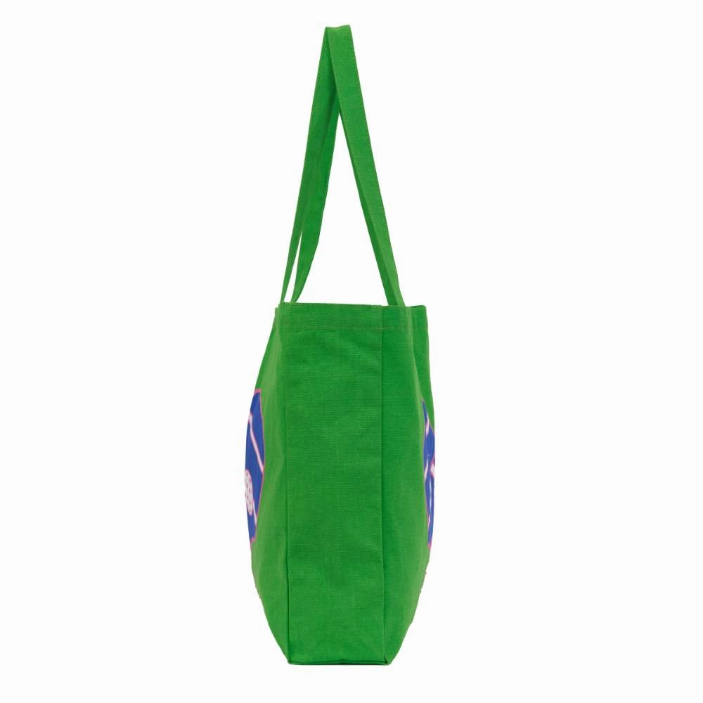 Pickleball Green Little Shopper Tote Bag