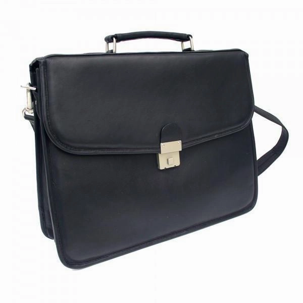 Piel Leather Four Step-Down Portfolio