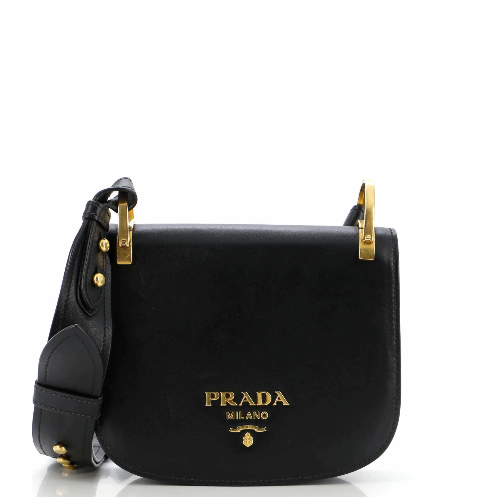 Pionniere Saddle Crossbody Bag City Calfskin Small