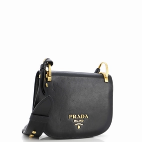 Pionniere Saddle Crossbody Bag City Calfskin Small