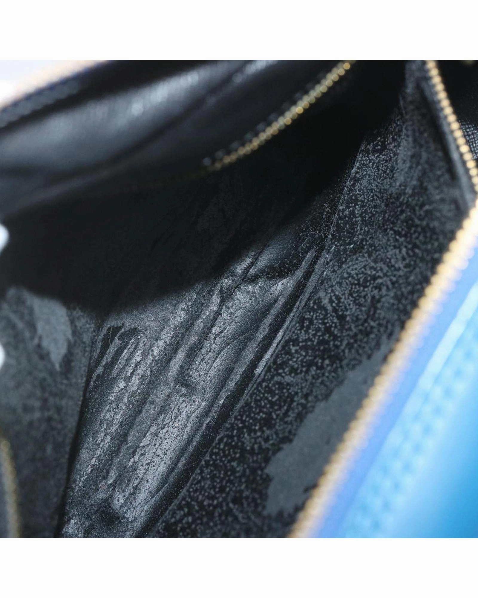 Pochette Epi Leather Shoulder Bag Blue