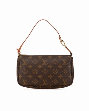 Pochette Monogram Canvas Shoulder Bag