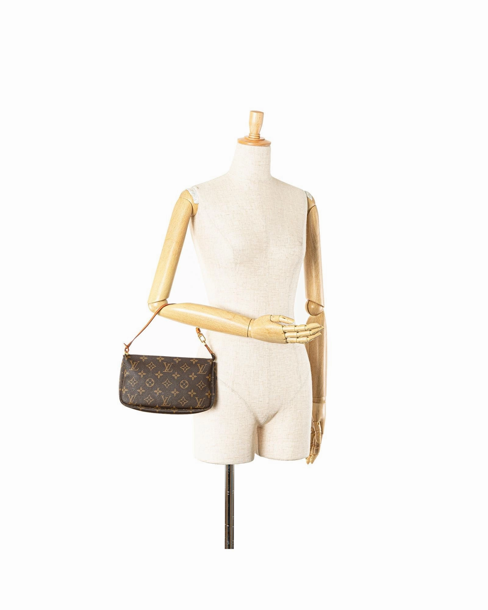 Pochette Monogram Canvas Shoulder Bag