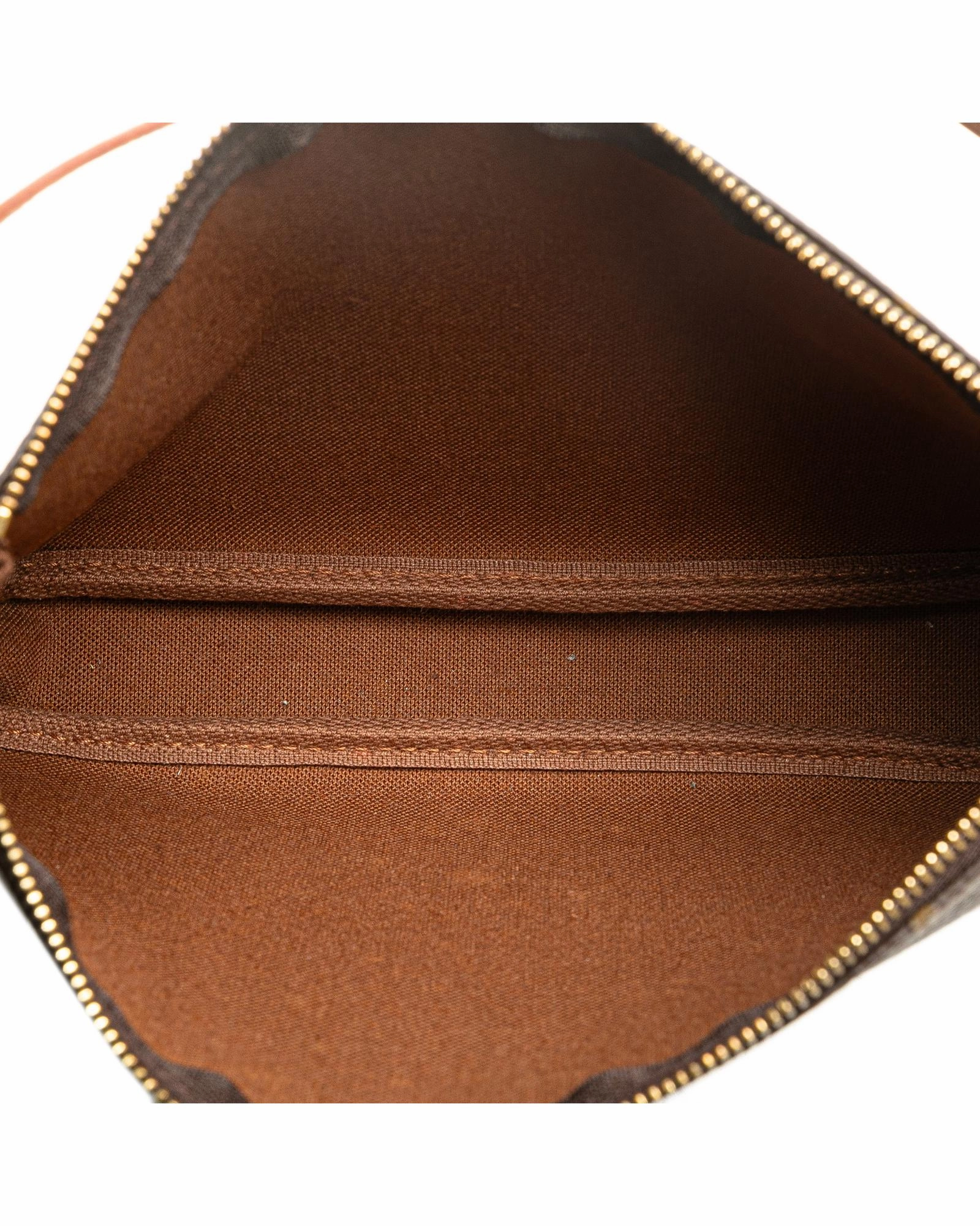 Pochette Monogram Canvas Shoulder Bag