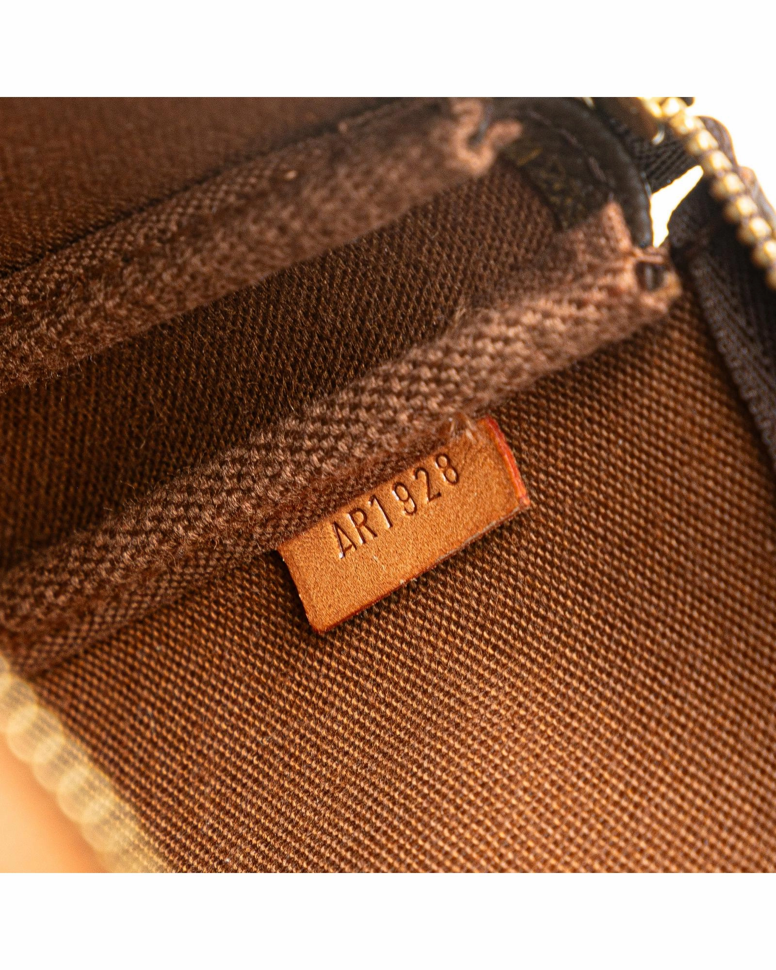 Pochette Monogram Canvas Shoulder Bag