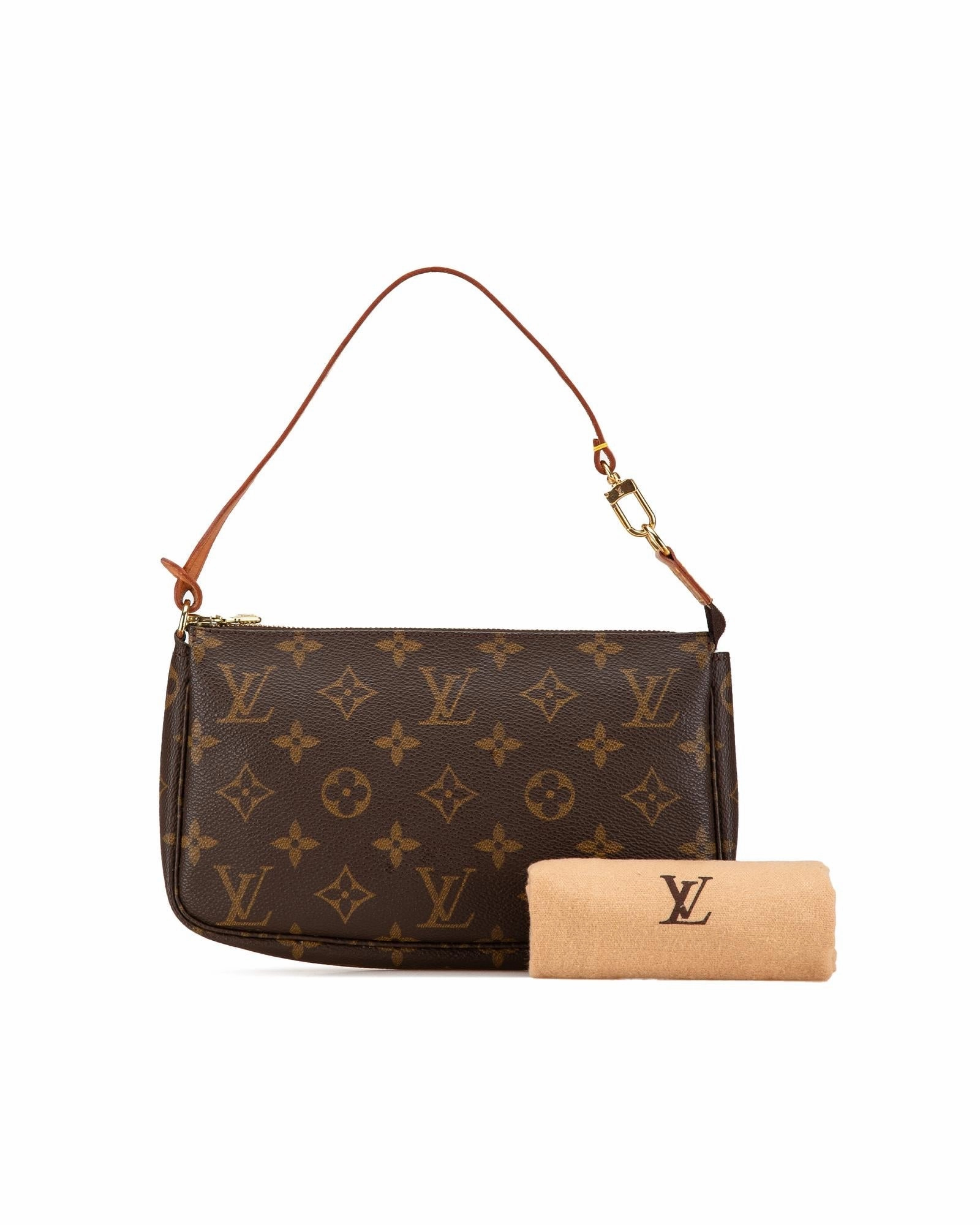 Pochette Monogram Canvas Shoulder Bag