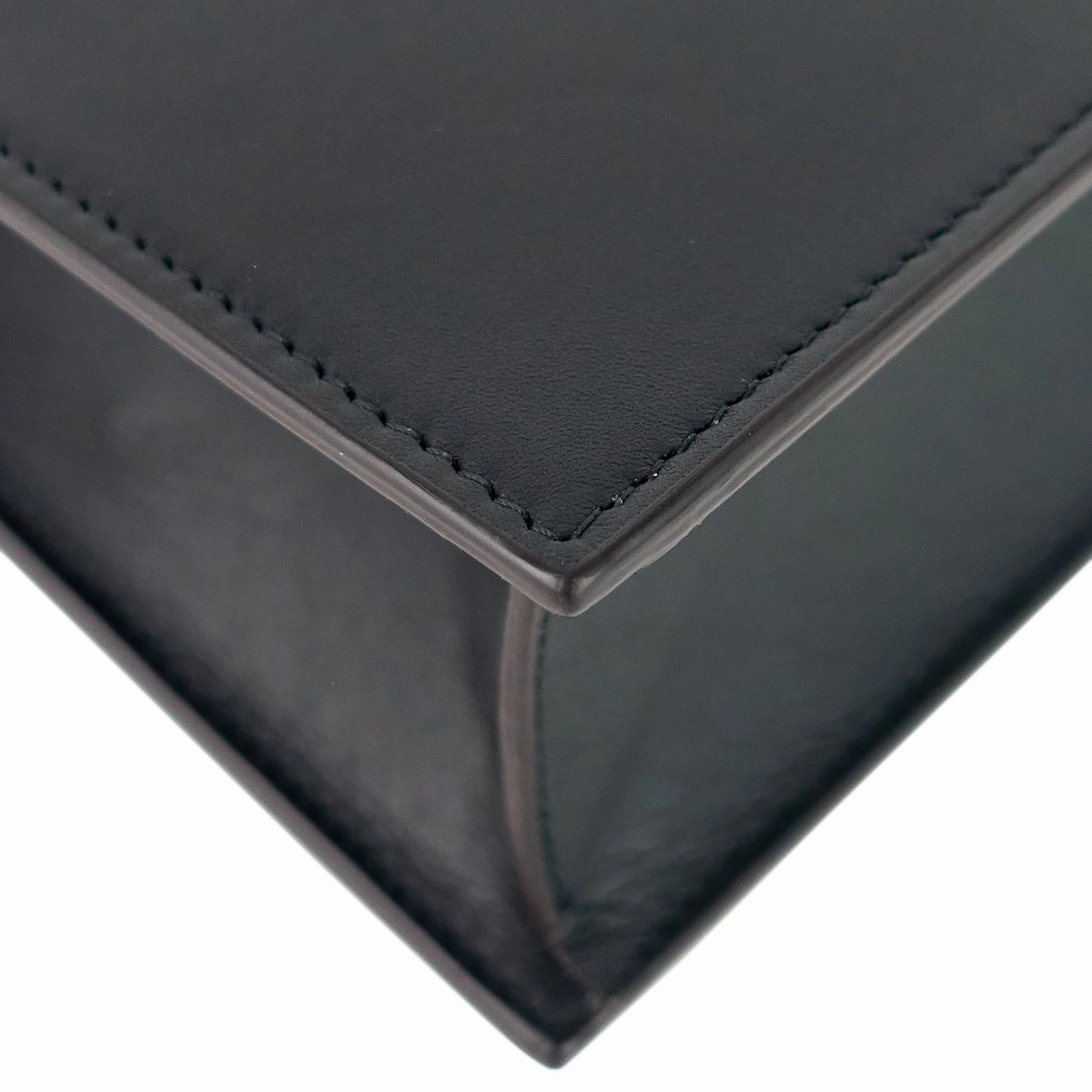 Pocket Evening Leather and Shagreen Flap on Chain Bag
