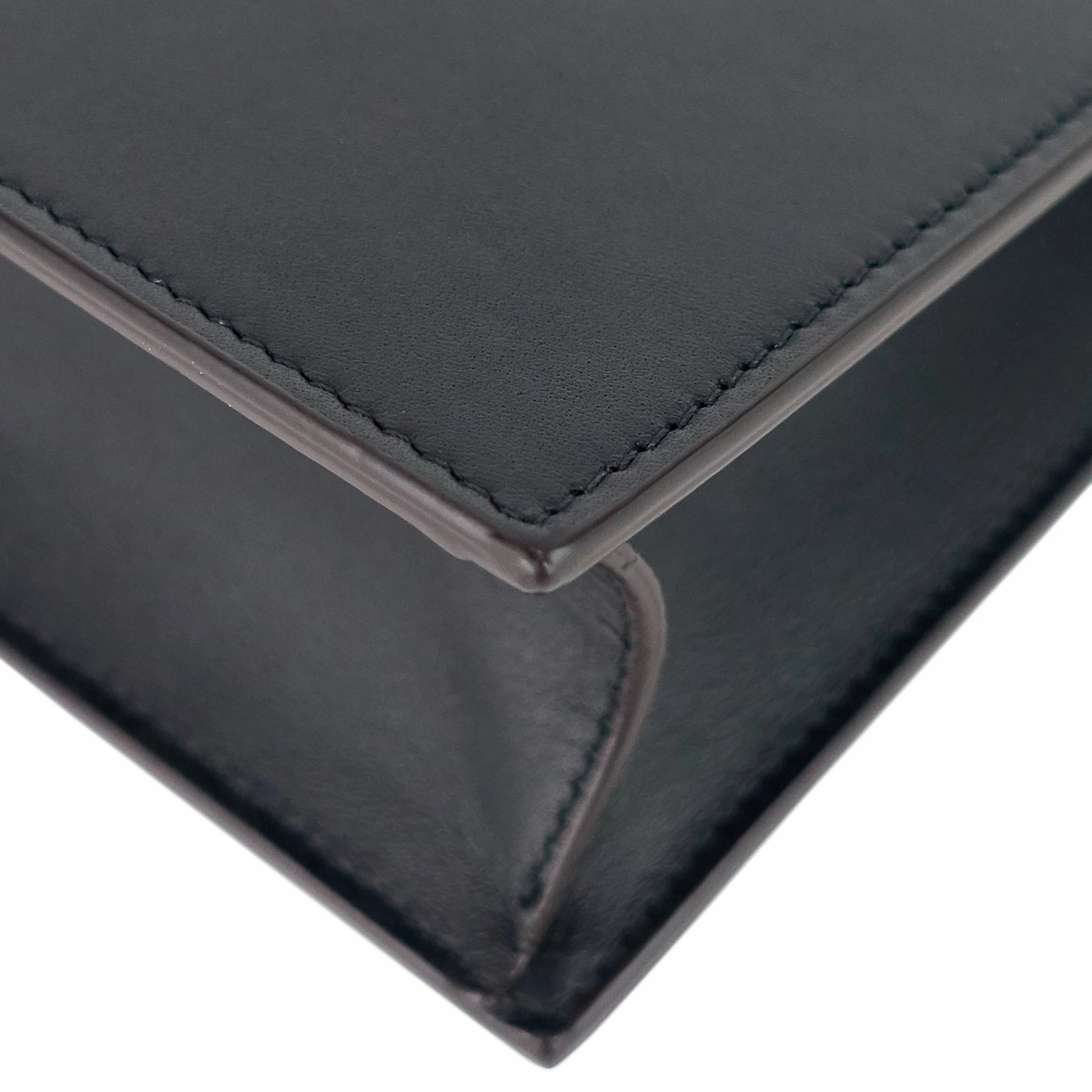Pocket Evening Leather and Shagreen Flap on Chain Bag