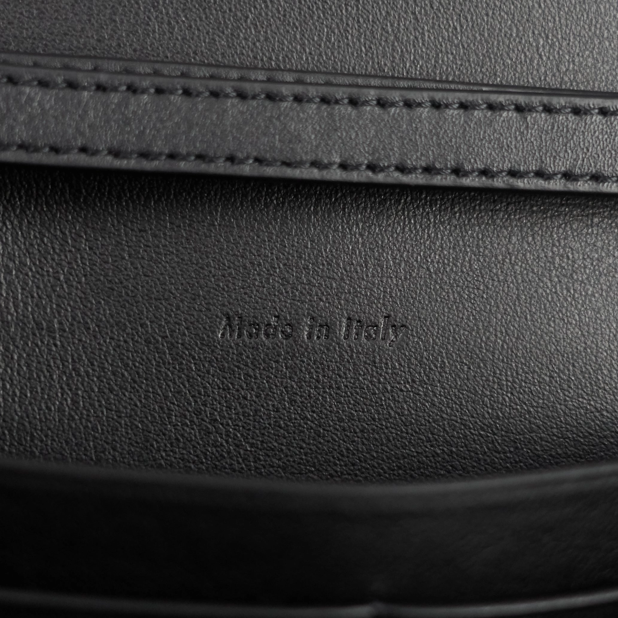 Pocket Evening Leather and Shagreen Flap on Chain Bag