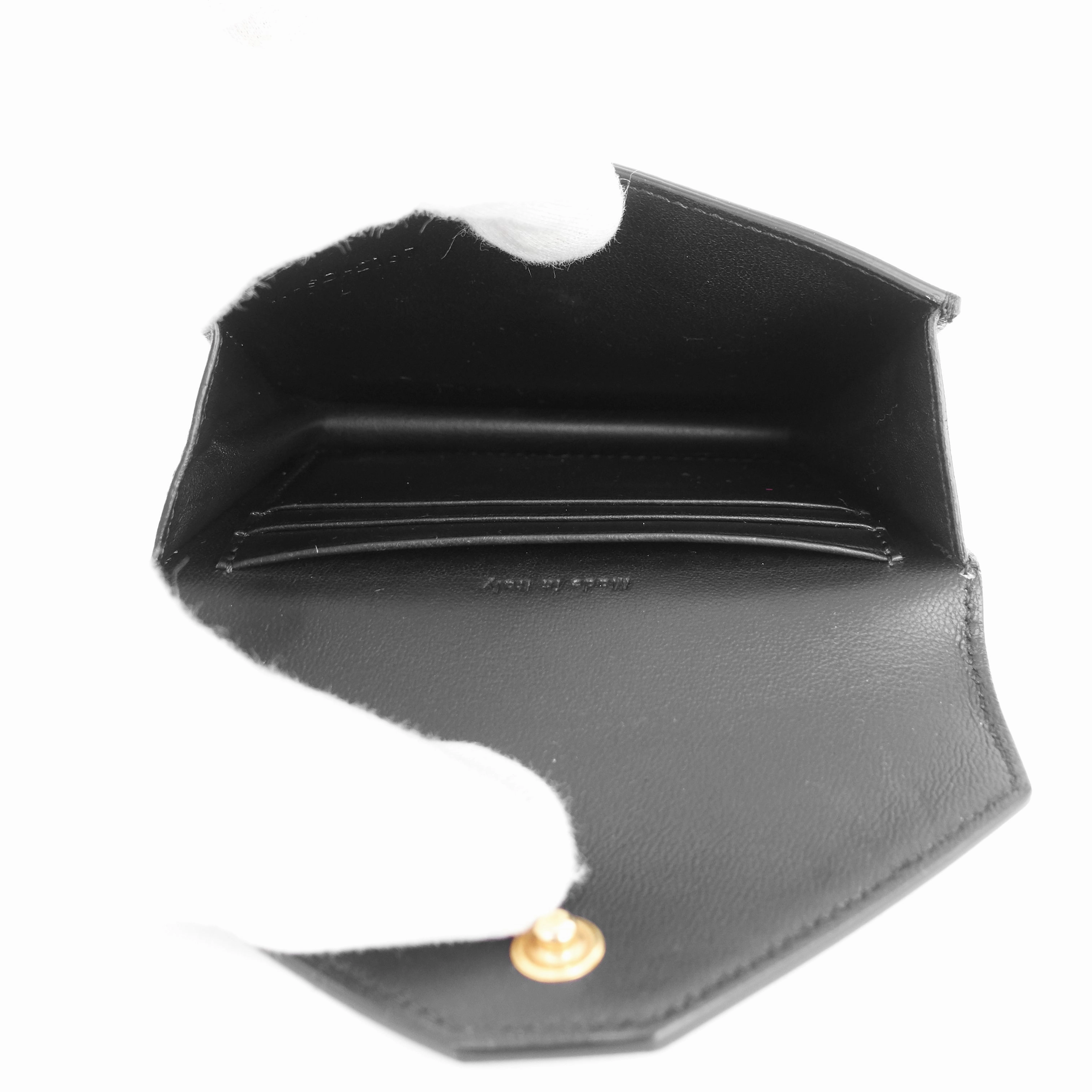 Pocket Tricolour Calfskin Card Holder