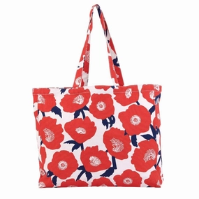 Poppies Little Shopper Tote Bag