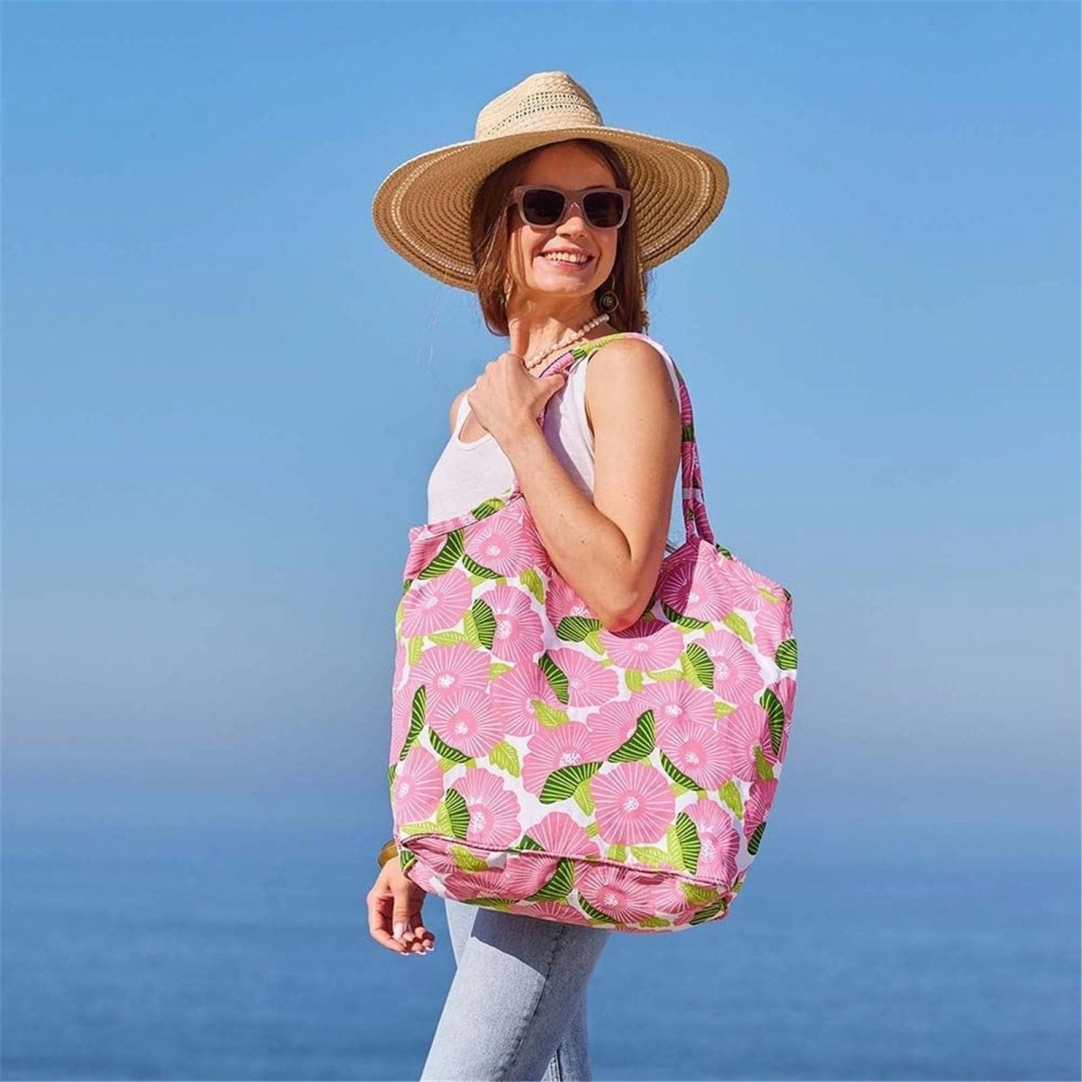 Poppy Papaver Bucket Bag