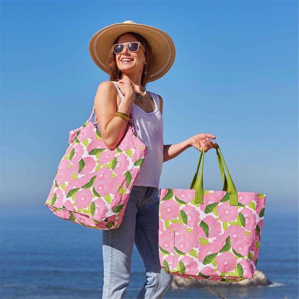 Poppy Papaver Bucket Bag