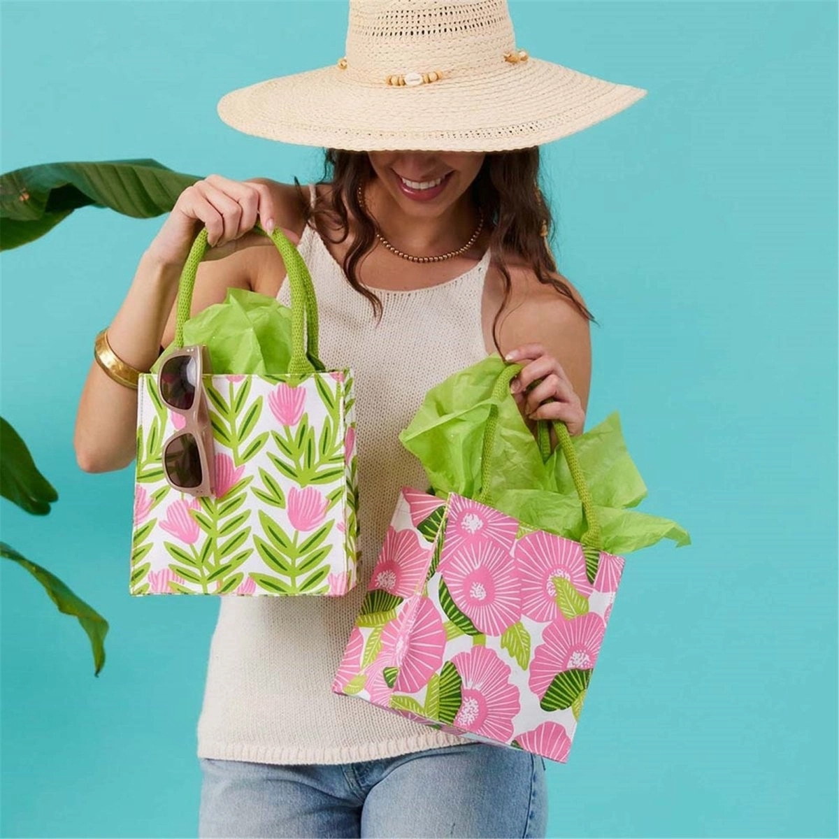 Poppy Papaver Reusable Itsy Bitsy Gift Bag