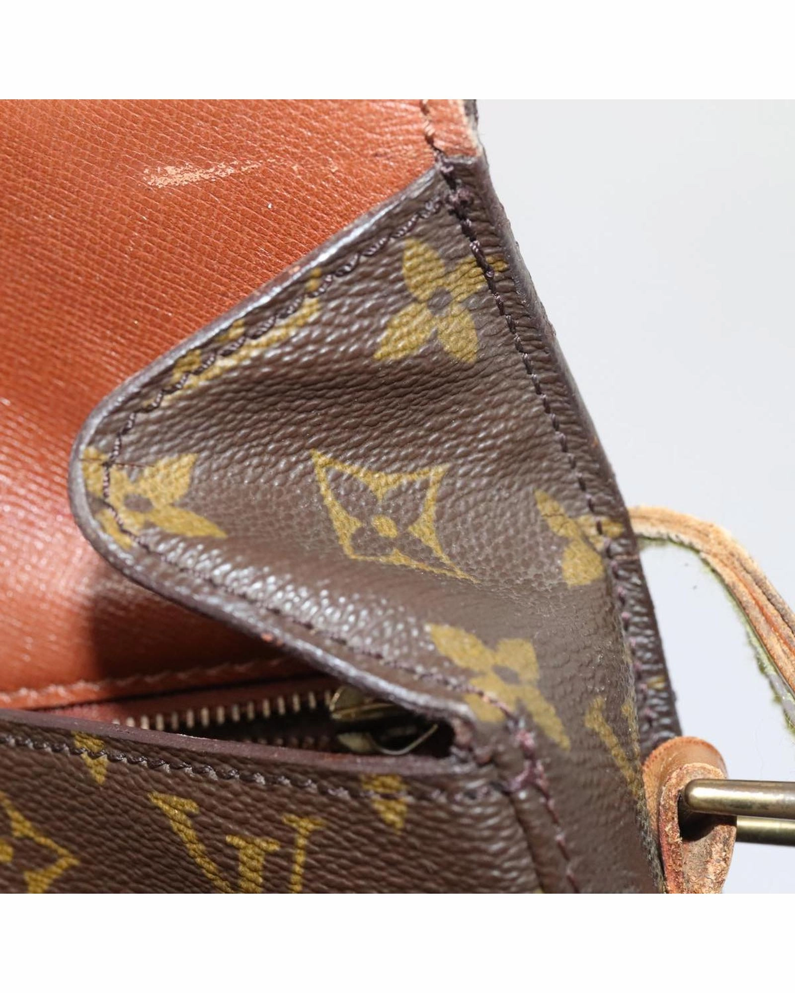 Postine Monogram Canvas Shoulder Bag