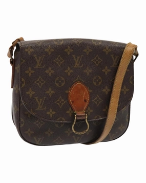 Postine Monogram Canvas Shoulder Bag