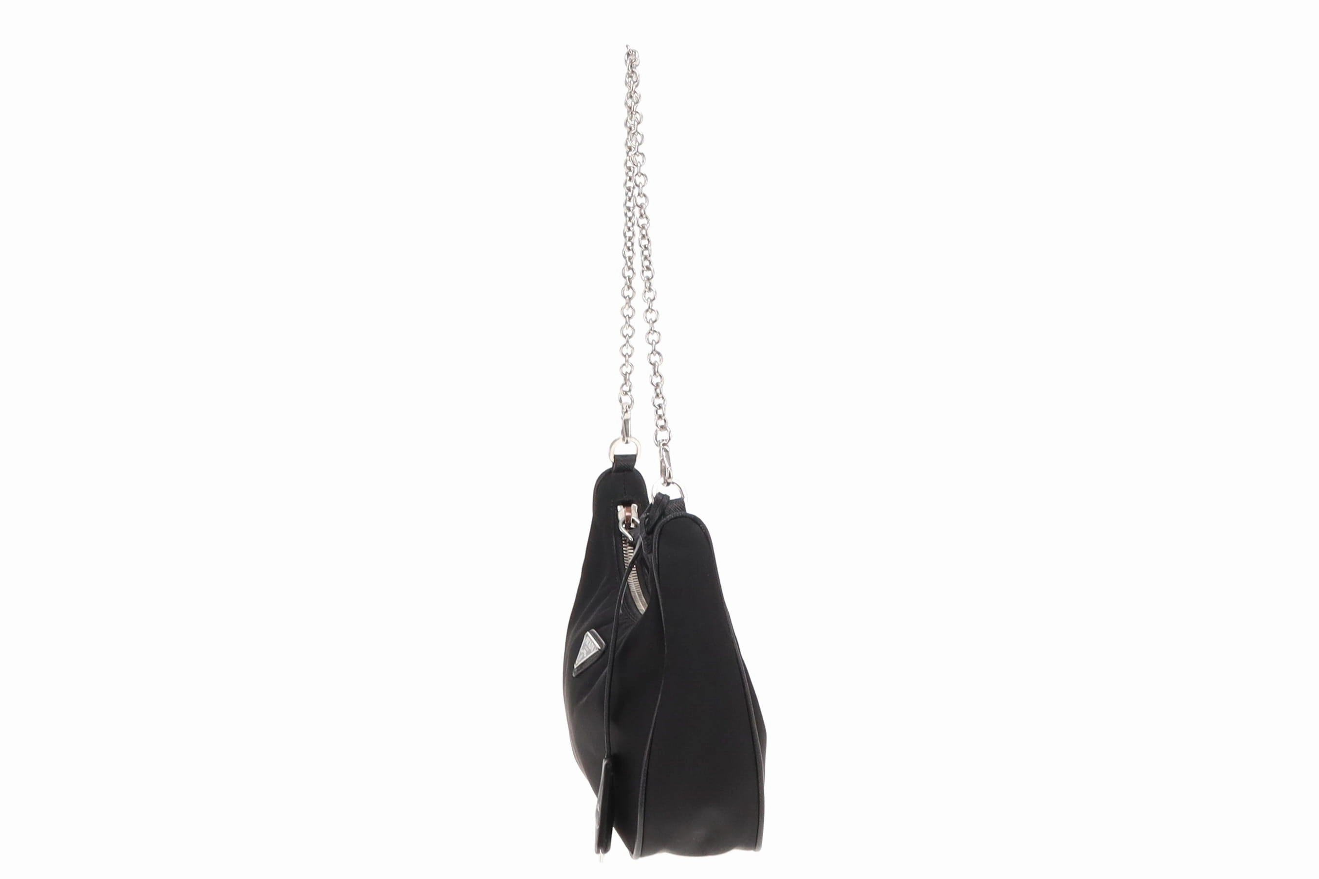 Prada Black Re-Edition 2005 Re-Nylon Shoulder Bag