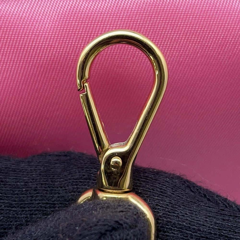 PRADA Drawstring Bag Shoulder Bag Pink1BE067 Nylon
