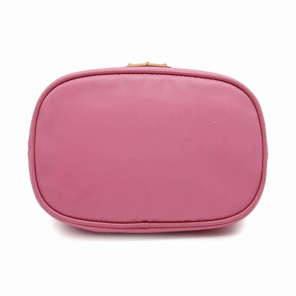 PRADA Drawstring Bag Shoulder Bag Pink1BE067 Nylon
