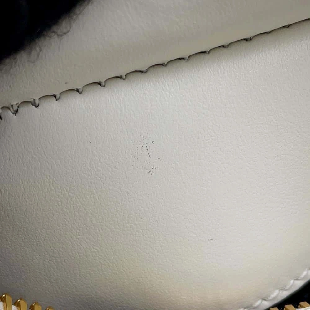 PRADA Saffiano Leather Mini Shoulder Bag White1BA380 Leather