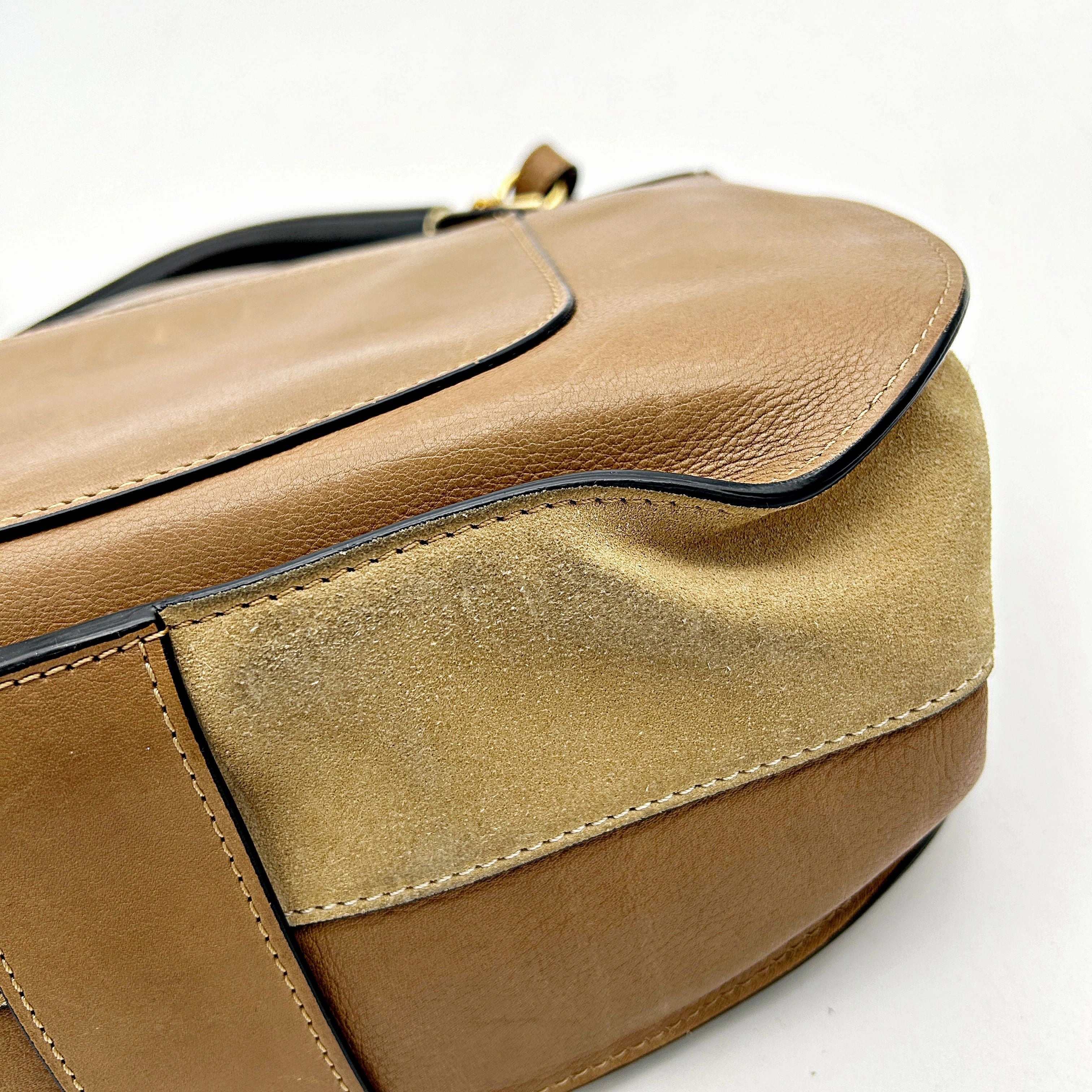 Pre- Chlo Goldie Leather Crossbody Bag - Brown Crossbody Bags, Handbags LA17467