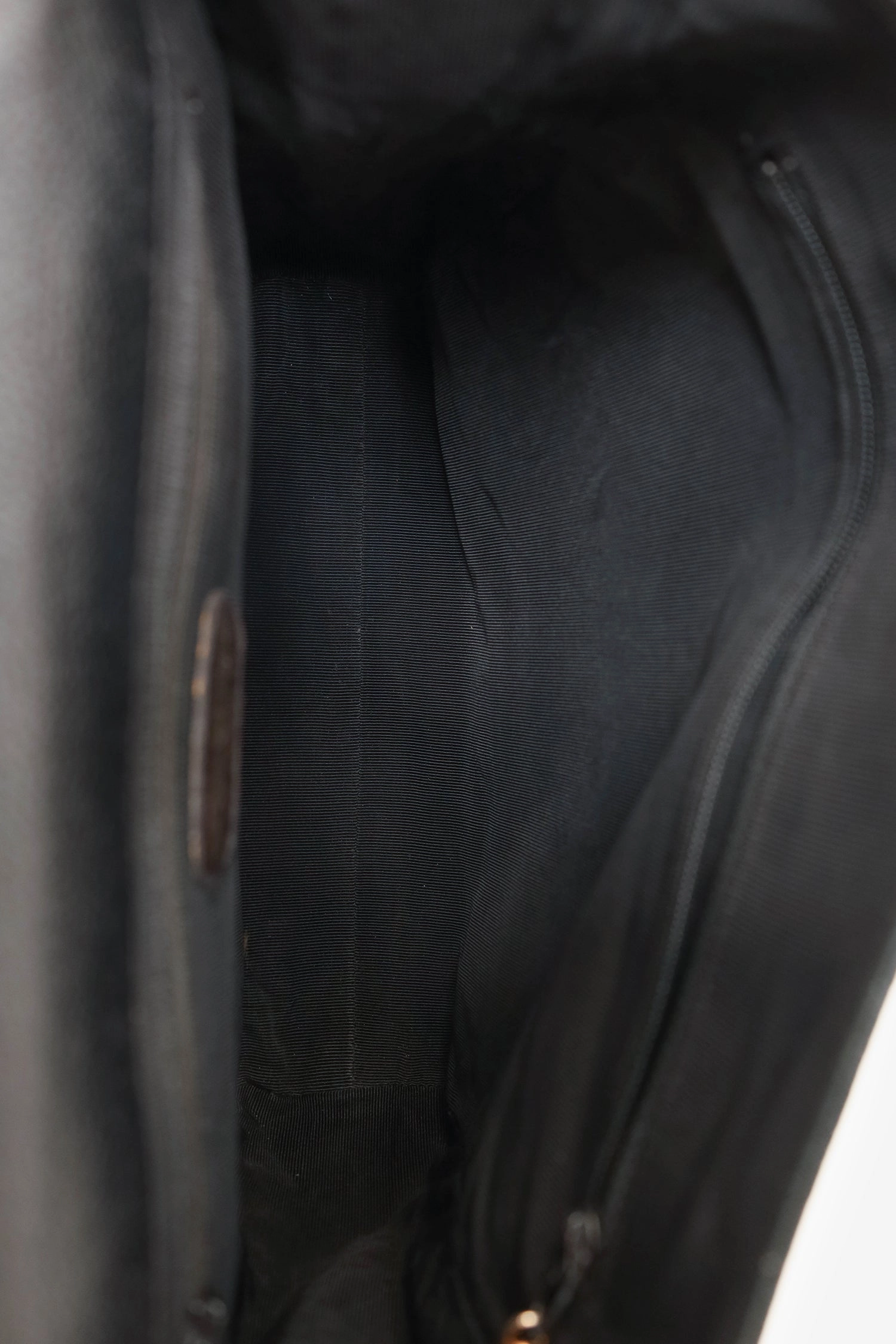 Pre-Loved Chanel 1996-97 Black Caviar Leather Triple CC Shoulder Bag