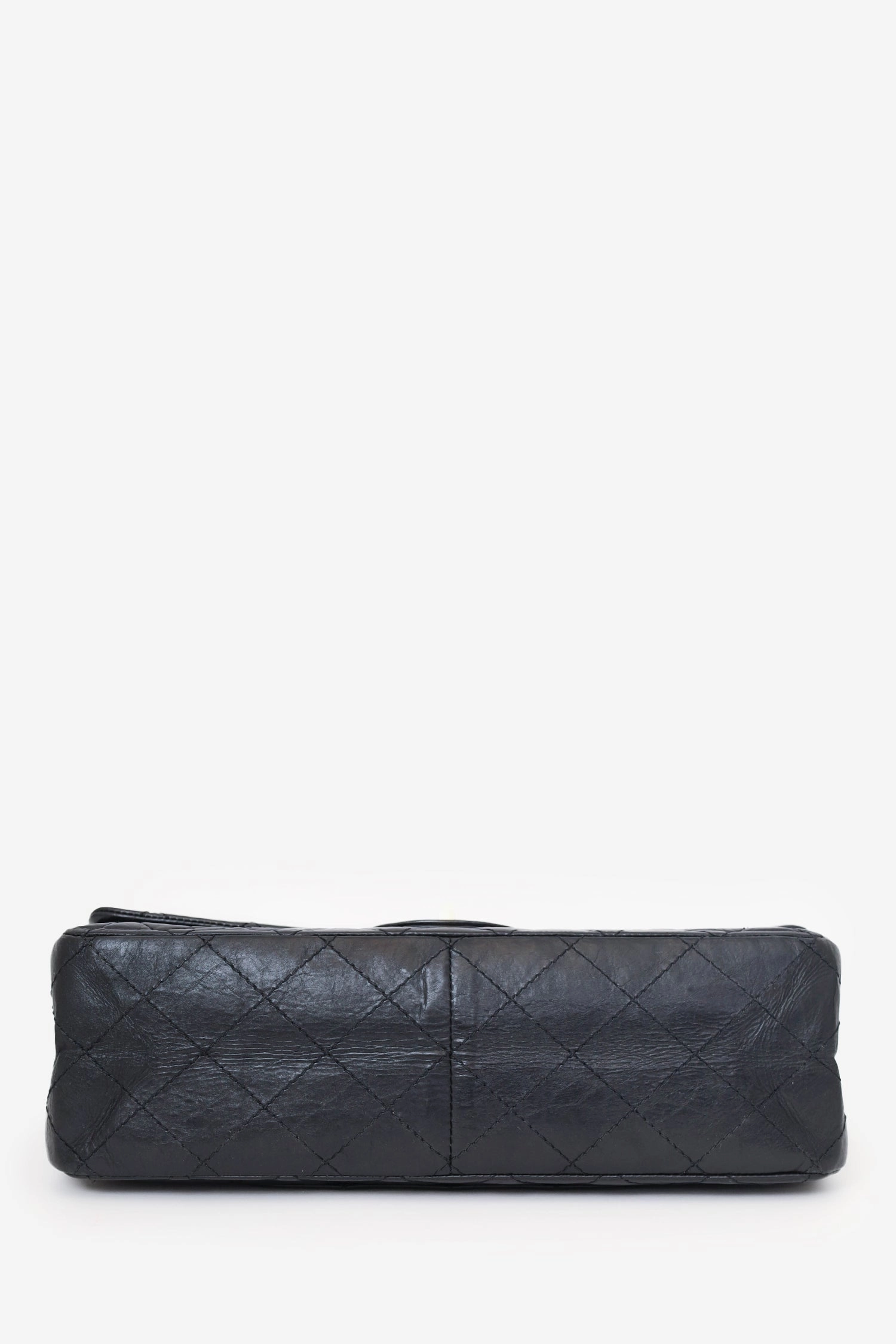 Pre-Loved Chanel Black Quilted Aged Calfskin Large Reissue 255 Shoulder Bag