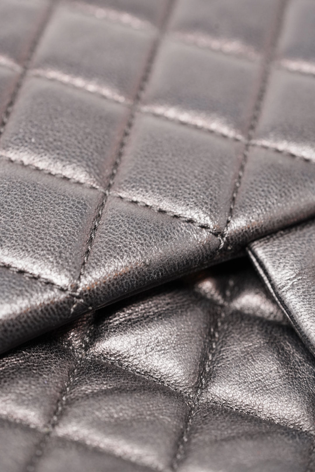 Pre-Owned Chanel 2016 Quilted Lambskin Black Backpack