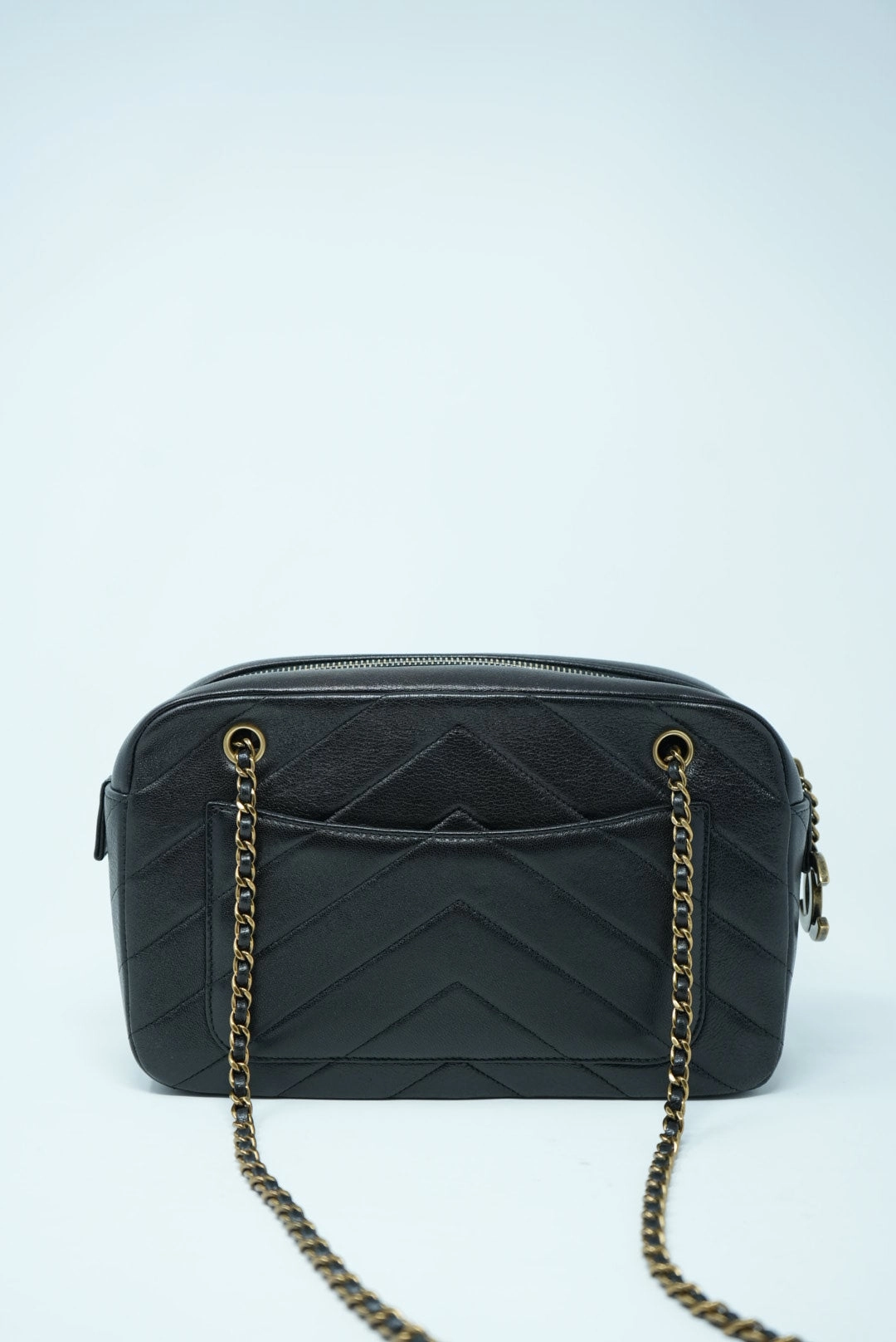 Pre-Owned Chanel Black Camera Crossbody/Shoulder Bag