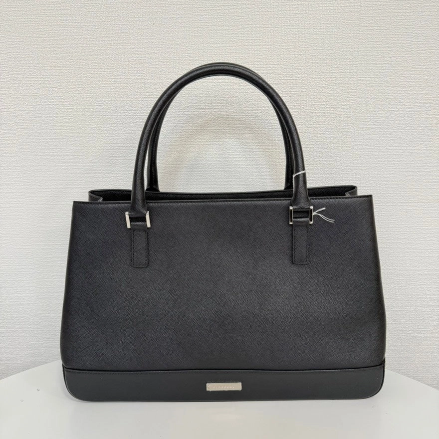 Preloved Burberry Leather Shoulder Bag FM0022 Black