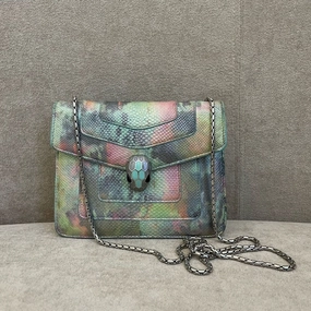Preloved Bvlgari Serpenti Multicolor Shoulder Bag