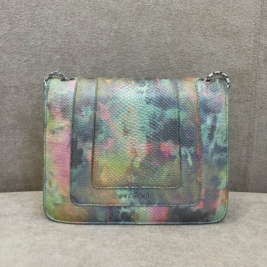 Preloved Bvlgari Serpenti Multicolor Shoulder Bag