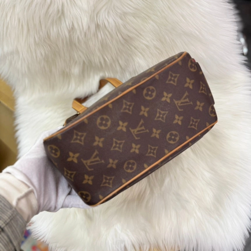 Preloved Louis Vuitton Monogram Excentri-Cite Brown Shoulder Bag