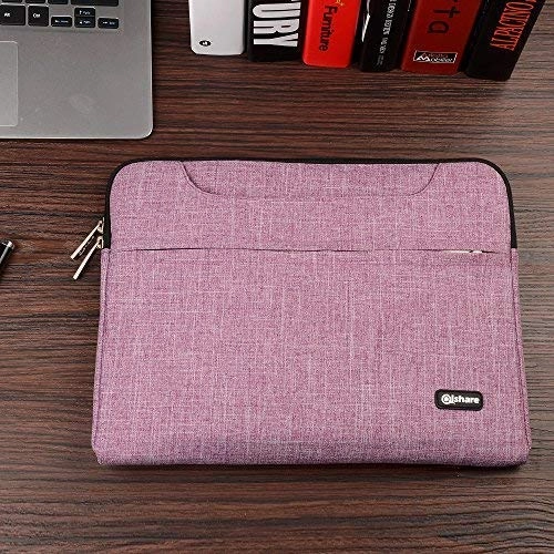 Qishare 11.6 12inch Laptop Case, Laptop Shoulder Bag, Multi-functional Notebook Sleeve, Carrying