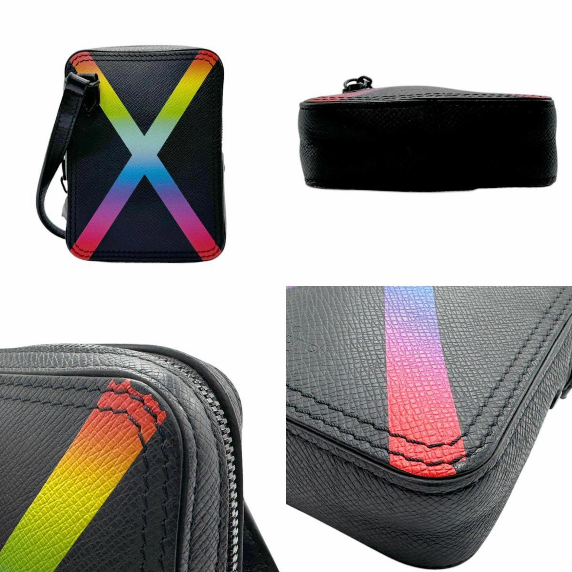 Rainbow Pochette Crossbody Bag
