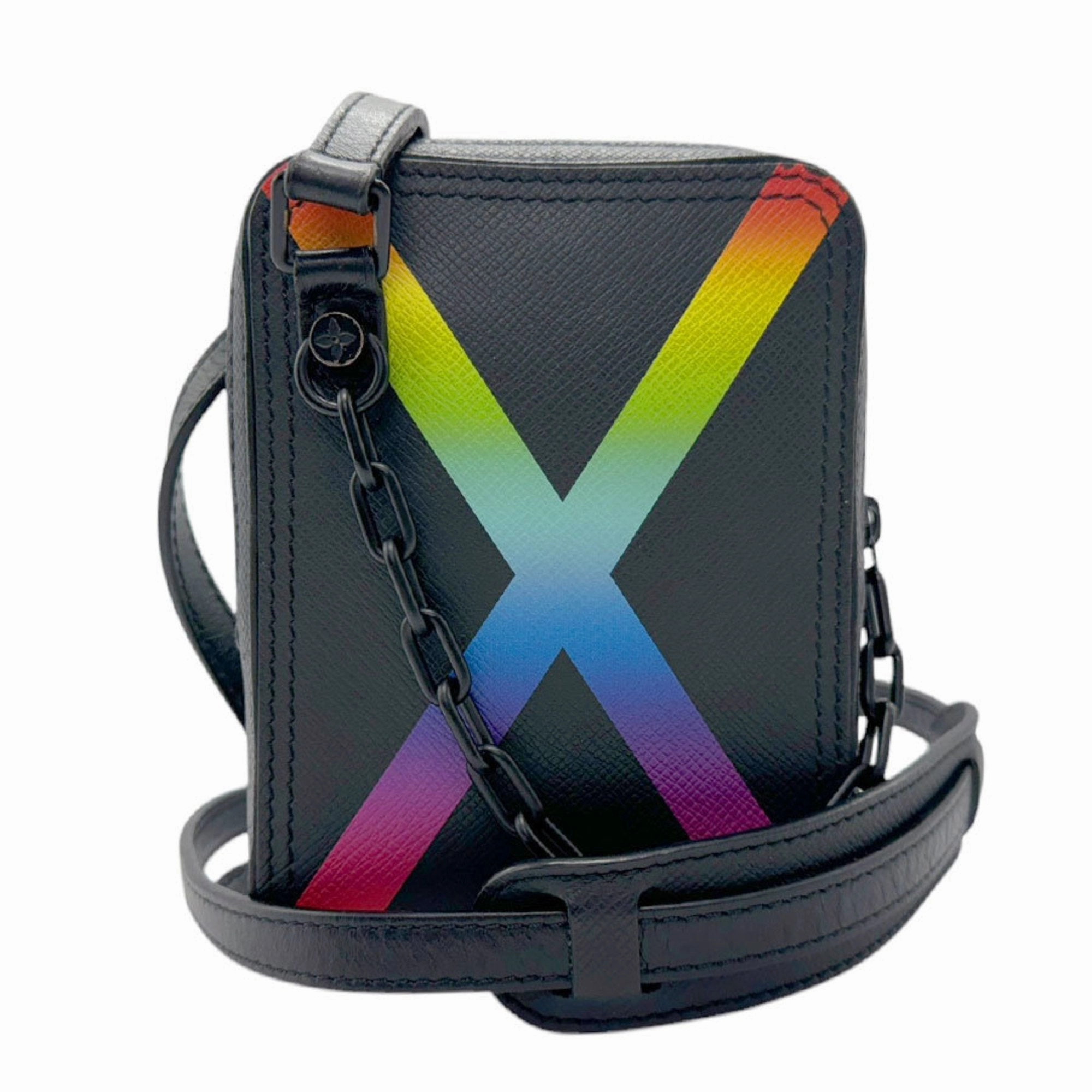 Rainbow Pochette Crossbody Bag