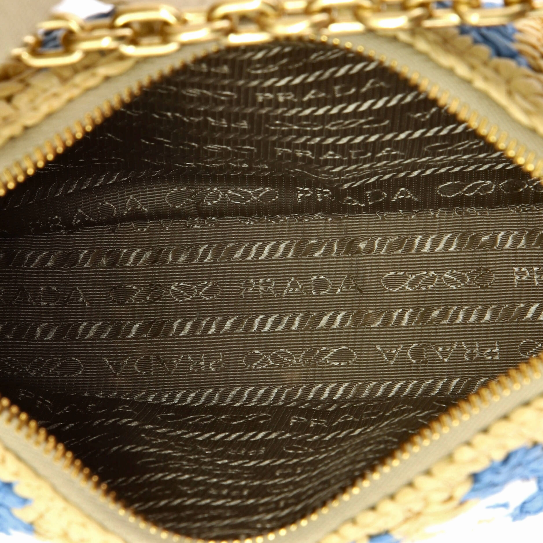 Re-Edition 2005 Shoulder Bag Raffia Small