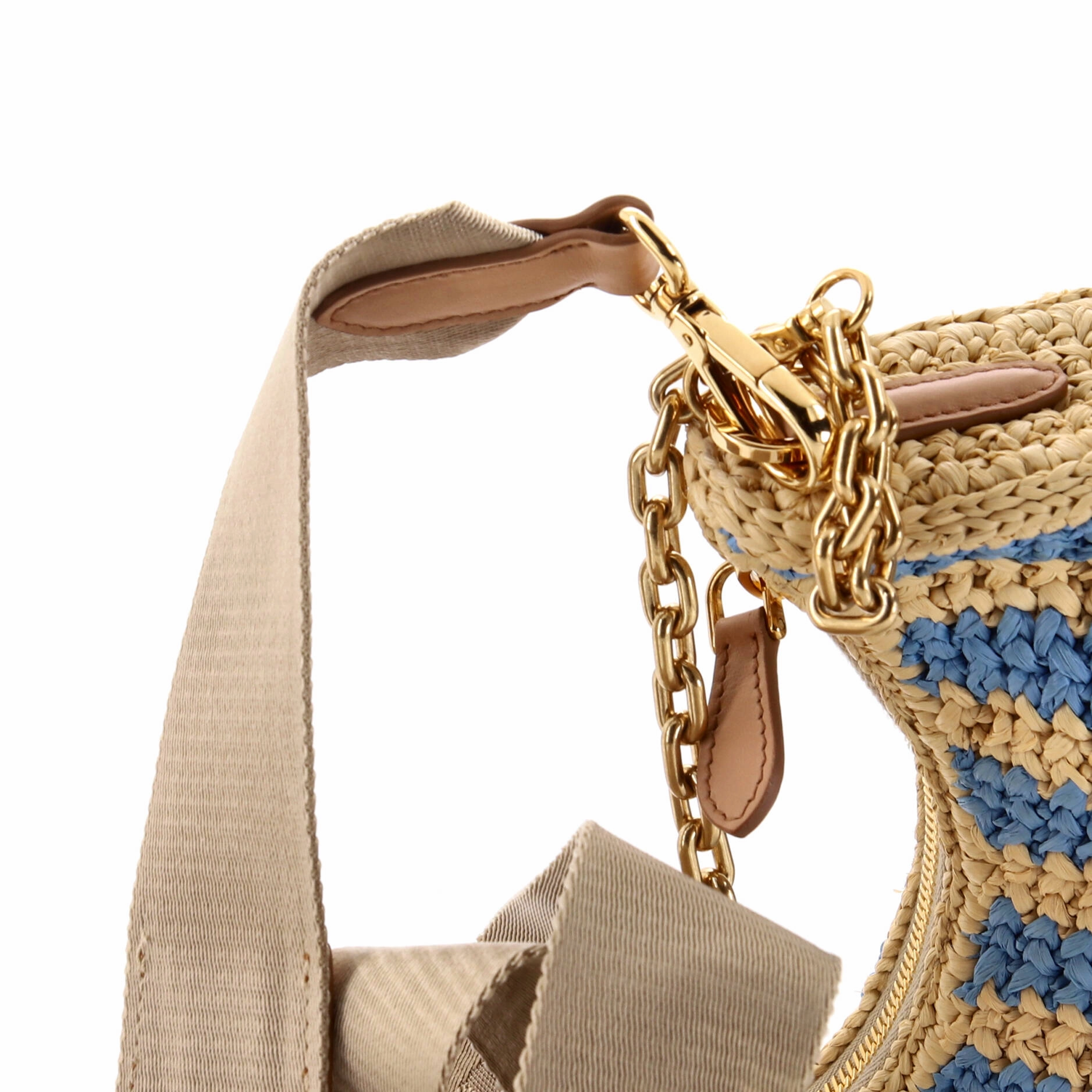 Re-Edition 2005 Shoulder Bag Raffia Small