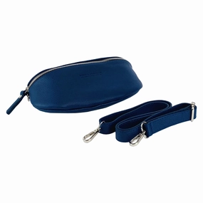 Renato Borzatta leather Waist shoulder bag blue