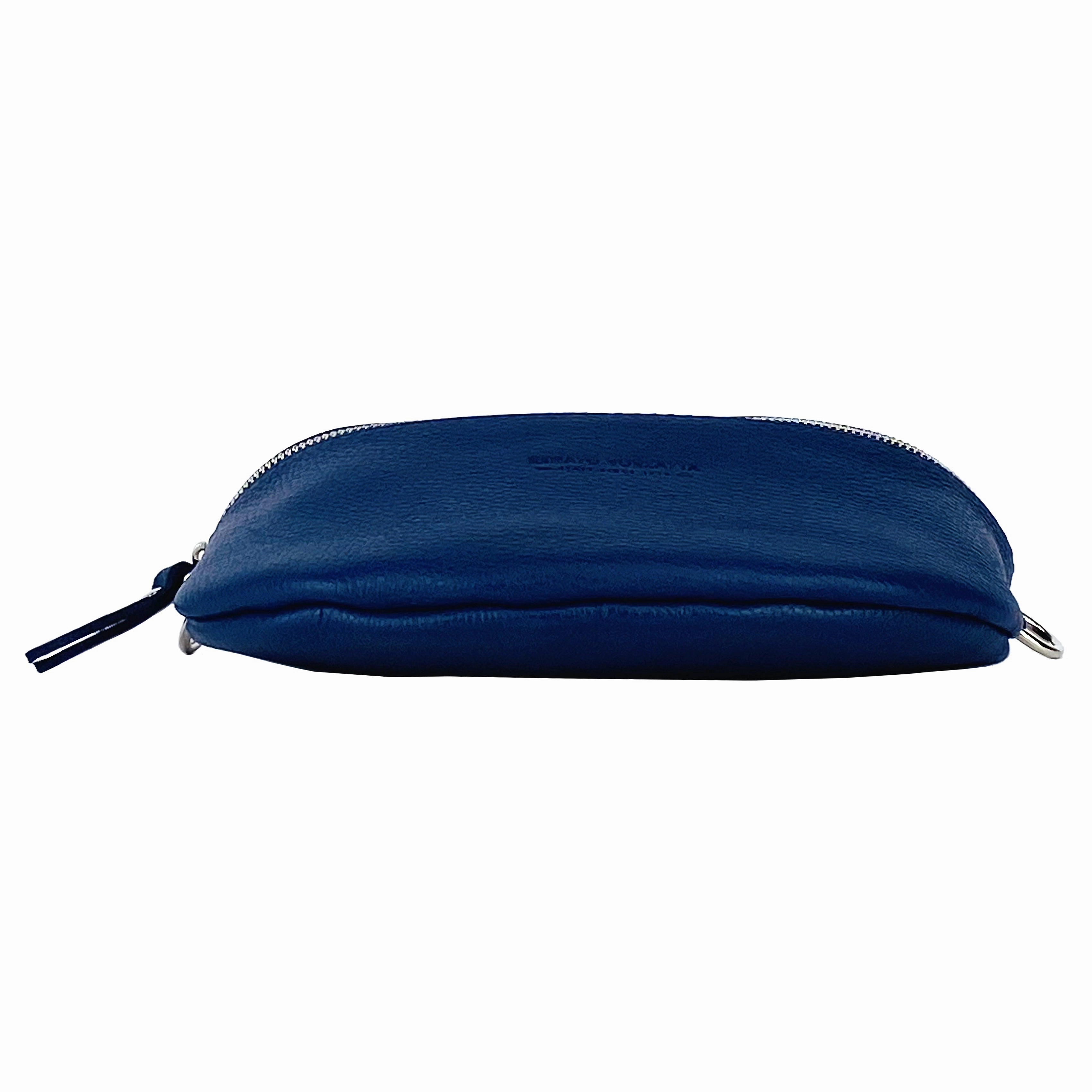 Renato Borzatta leather Waist shoulder bag blue