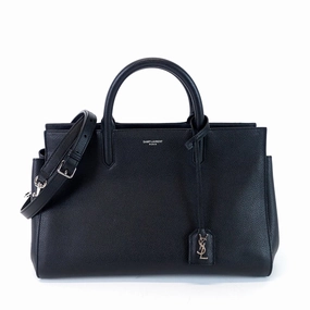 Rive Gauche Cabas Leather Small Bag