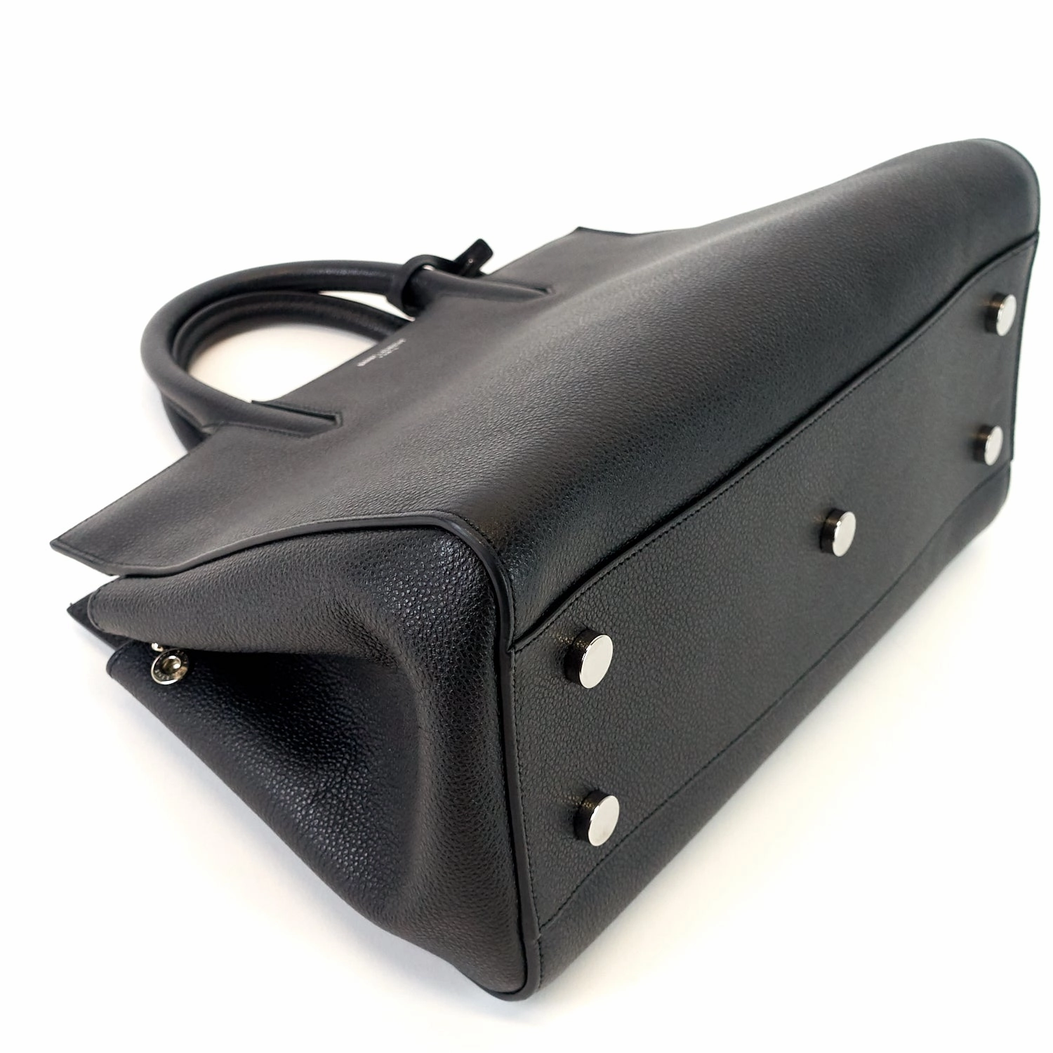 Rive Gauche Cabas Leather Small Bag