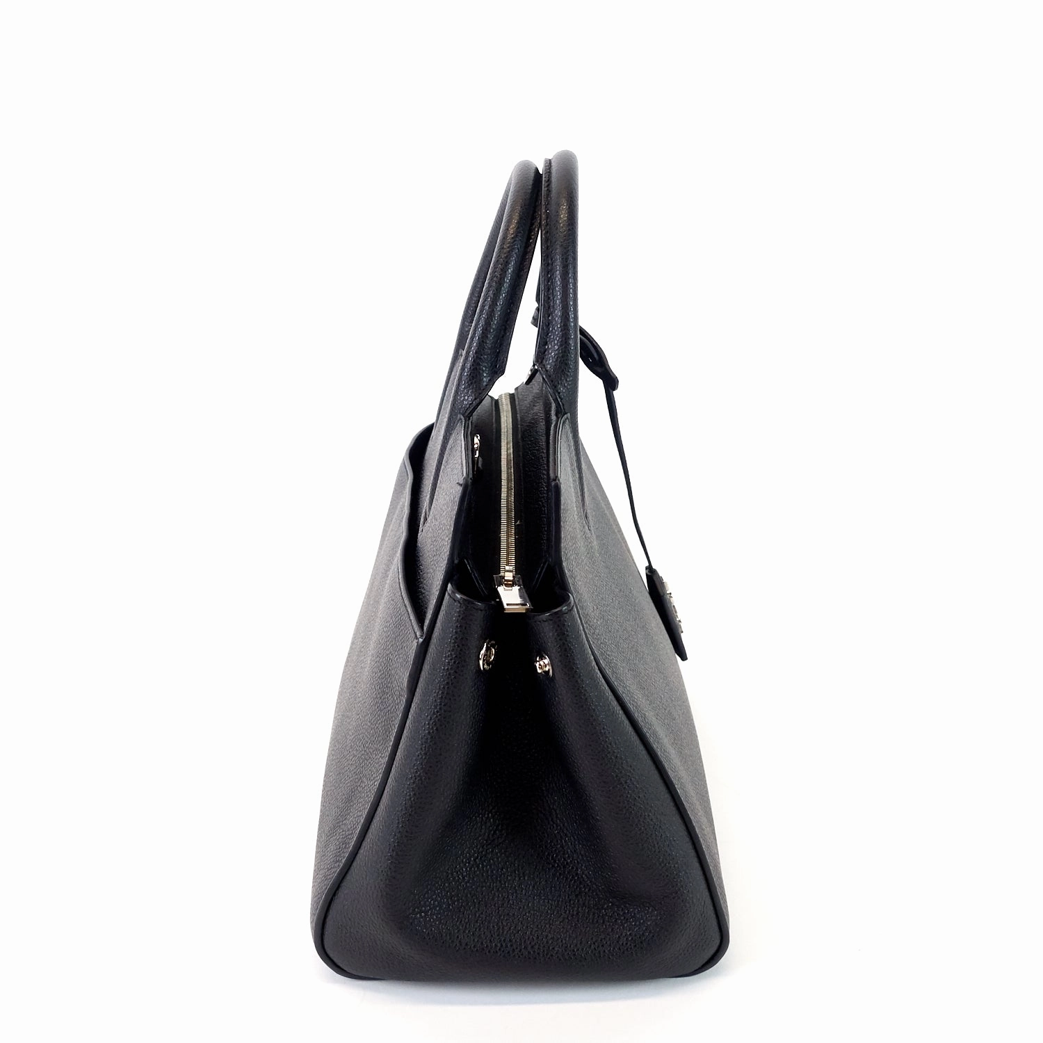 Rive Gauche Cabas Leather Small Bag