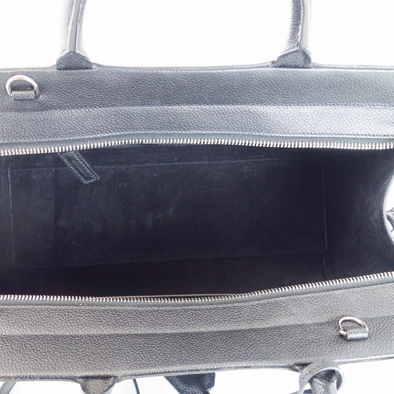 Rive Gauche Cabas Leather Small Bag