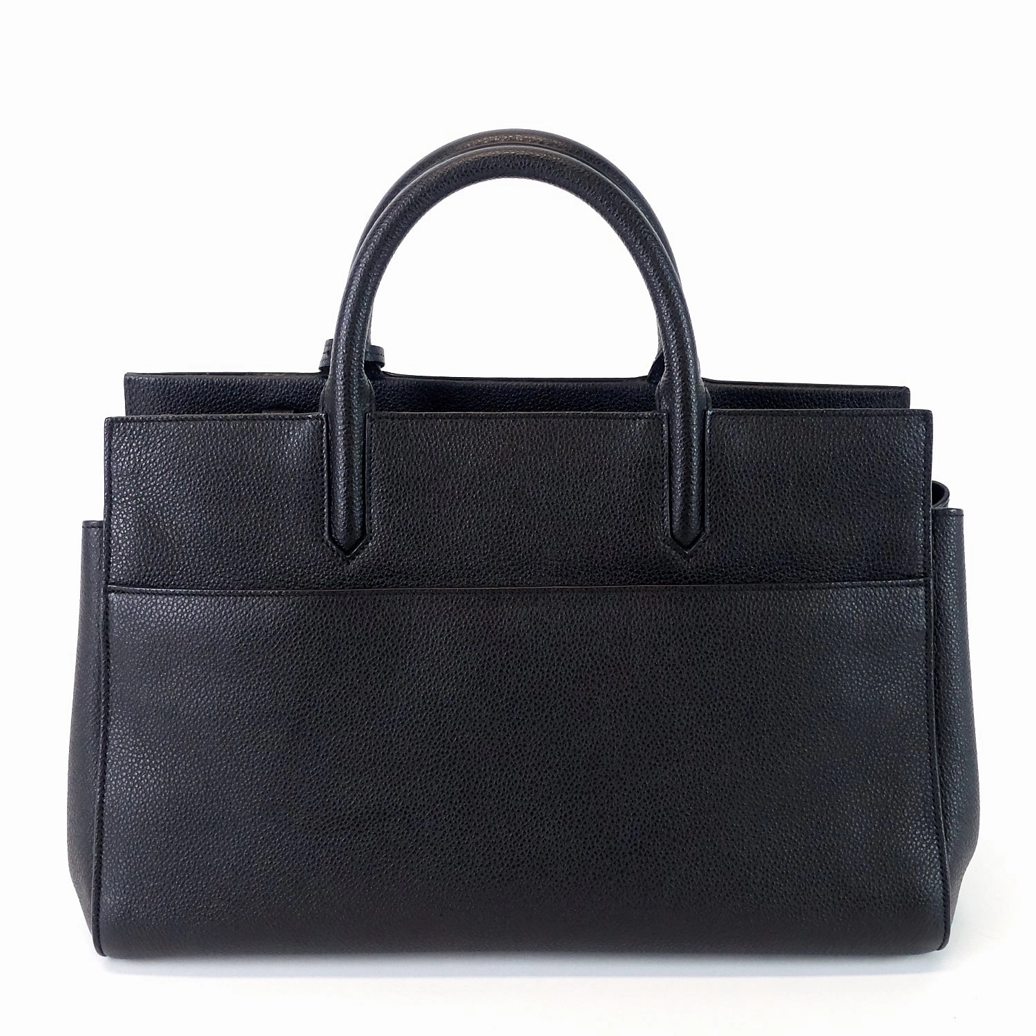 Rive Gauche Cabas Leather Small Bag