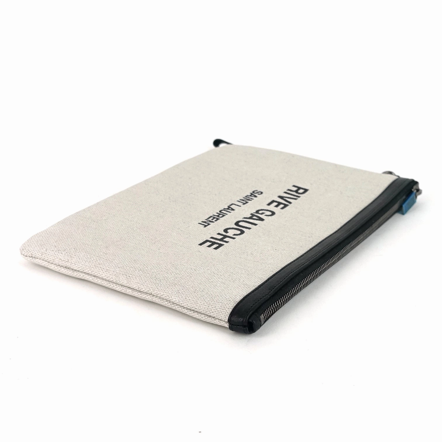 Rive Gauche Natural Linen Pouch