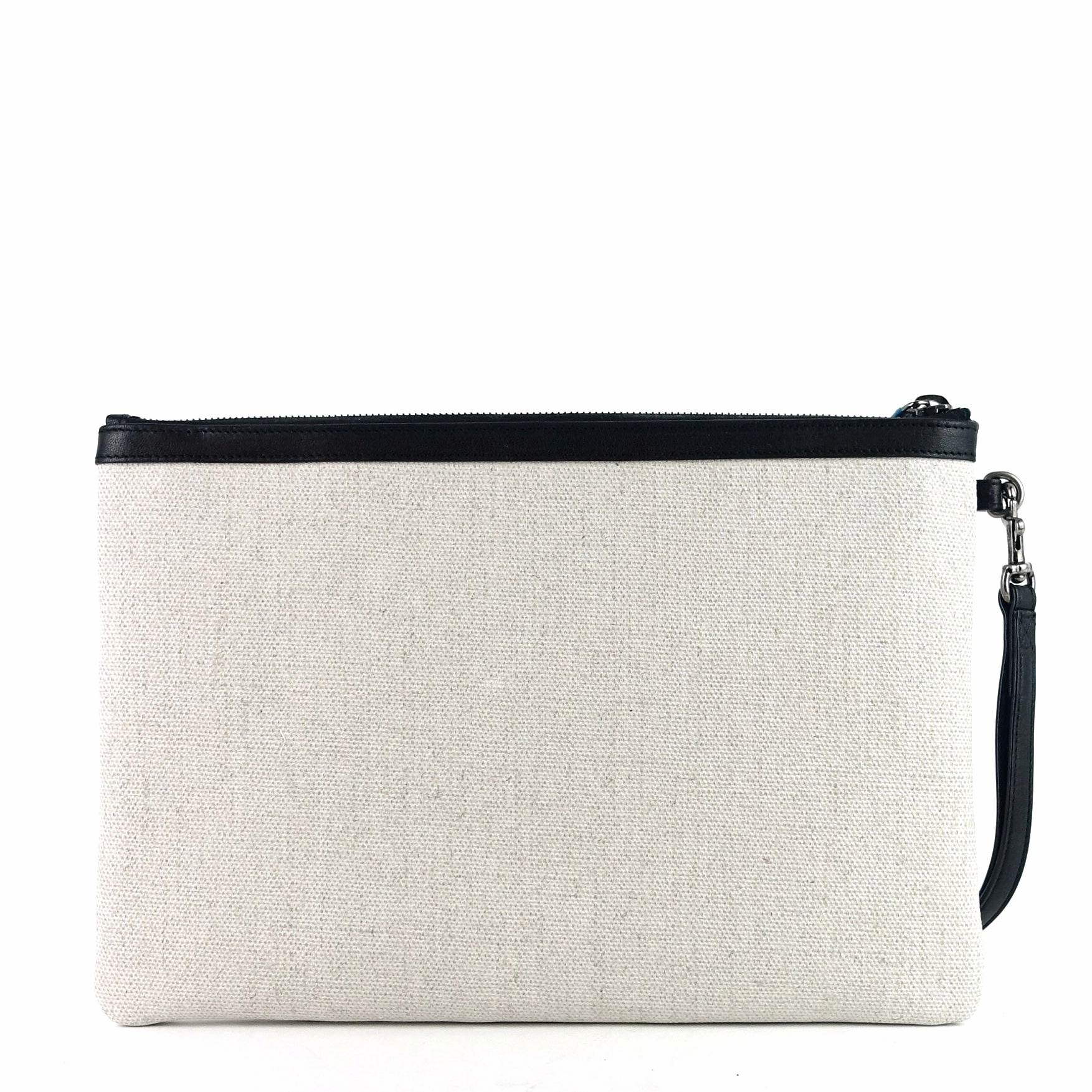 Rive Gauche Natural Linen Pouch